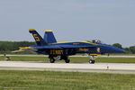 165663 @ KDOV - F/A-18E Super Hornet 165663 C/N 1509 from Blue Angels Demo Team  NAS Pensacola, FL