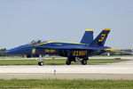 165666 @ KDOV - F/A-18E Super Hornet 165666 C/N 1517 from Blue Angels Demo Team  NAS Pensacola, FL