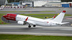 LN-NIM @ ENBR - Takeoff rwy. 35.