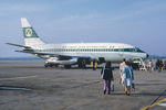 EI-ASG @ EIDW - Walking to the aircraft for our flight home. Scanned from a slide.