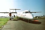 LN-RDN @ EGLF - At Farnborough International 2002.