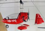 HB-YPS - GyroTech DF02 at the Verkehrshaus der Schweiz, Luzern (Lucerne)