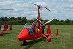 G-CJDW @ EGTH - Parked at Old Warden.