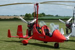 G-CJDW @ EGTH - Parked at Old Warden.