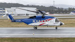 LN-ONA @ ENBR - Takeoff rwy. 17.