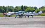 G-CGXB @ EGFH - Visiting Glasair. - by Roger Winser