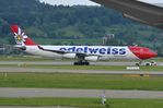 HB-JMD @ LSZH - Edelweiss A343 under tow - by FerryPNL