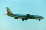 5X-DAR @ EGKK - At Gatwick circa 1989. - by kenvidkid