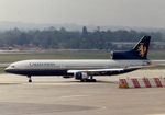 G-BBAI @ EGKK - At Gatwick circa 1989. - by kenvidkid
