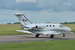 F-HEND @ EGSH - Leaving Norwich for Sweden. - by keithnewsome