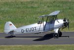 D-EUDT @ EDKB - Focke-Wulf Fw 44J Stieglitz at Bonn-Hangelar airfield '2205-06