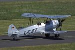 D-EUDT @ EDKB - Focke-Wulf Fw 44J Stieglitz at Bonn-Hangelar airfield '2205-06