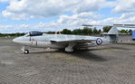WV865 @ EDBG - Hawker Sea Hawk FGA.6 on display at the former RAF Gatow near Berlin. Last saw this aircraft in August 1965 at Hurn EGHH when operating for the Fleet Requirements Unit managed by Airwork.   - by moxy