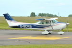 G-BCWB @ EGSH - Leaving Norwich. - by keithnewsome