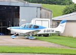 G-SRTW @ EGBJ - G-SRTW at Gloucestershire Airport.