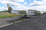 D-9542 @ EDBG - Canadair CL-13B Sabre 6 at the Bundeswehr Museum of Military History – Berlin-Gatow Airfield.