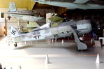 682060 @ EDBG - Focke-Wulf Fw-190A-8 at the Bundeswehr Museum of Military History – Berlin-Gatow Airfield. Composite with the majority of parts from 682060.