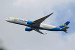 F-HNET @ LFPO - Airbus A350-941, Climbing from rwy 24, Paris Orly airport (LFPO-ORY) - by Yves-Q