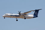 9H-EVA @ LMML - Bombardier DHC-8 9H-EVA SkyAlps - by Raymond Zammit