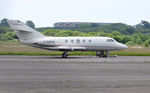 C-GZOX @ EGFH - Visiting bizjet operated by Air Nunavut - by Roger Winser