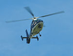 ZJ785 @ EGFH - Dauphin 2 helicopter of 658 Squadron Army Air Corps approaching Runway 22. - by Roger Winser