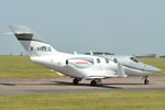 F-HCEQ @ EGSH - Leaving Norwich. - by keithnewsome