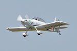 G-CIBM @ EGFH - Raven 4 of Team Raven departing Runway 22. - by Roger Winser