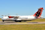 G-LMTC @ EGSH - Leaving Norwich for Aberdeen.