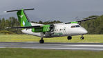 LN-FVB @ ENBR - Windy landing at rwy. 17. - by Martin Alexander Skaatun