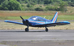 G-BCGI @ EGFH - Visiting Cherokee Cruiser. - by Roger Winser
