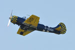 G-OUGH @ EGFH - Resident Yak-52. Yellow 19/DOSAAF. - by Roger Winser