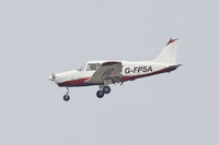 G-FPSA @ BBS - On approach to Blackbushe - by Trevor Baker