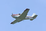 N249CG - Flying over Eversley (near Blackbushe), Hampshire, UK - by Trevor Baker