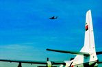 PH-FTU @ EGLF - At Farnborough International 1980. Angolan Navy. - by kenvidkid