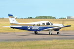 G-OIHC @ EGSH - Leaving Norwich. - by keithnewsome