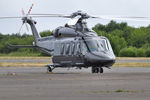 G-DCII @ EGFH - Visiting helicopter operated by Executive Jets Ltd. - by Roger Winser