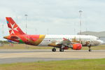 9H-AEO @ EGSH - Arriving at Norwich for paintwork. - by keithnewsome