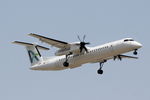 D-AASH @ LMML - Bombardier DHC-8 D-AASH Avanti Air - by Raymond Zammit