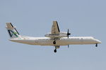 D-AASH @ LMML - Bombardier DHC-8 D-AASH Avanti Air - by Raymond Zammit