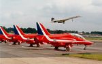 G-BOAB @ EGLF - At the 1994 Farnborough International Air Show. - by kenvidkid