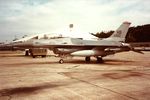 80-0602 @ EGLF - At the 1994 Farnborough International Air Show.
Note damage on rear fuselage, caused by flying debris from the DHC-5 when it crash landed.