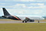 G-POWM @ EGSH - Leaving Norwich for Salzburg, Austria. - by keithnewsome