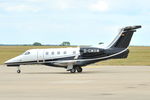 D-CMXM @ EGSH - Arriving at Norwich from London Heathrow.