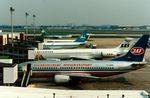 YU-ANW @ EGLL - At London Heathrow, circa 1989.