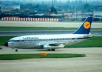 D-ABHA @ EGLL - At London Heathrow, circa 1989. - by kenvidkid