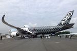 F-WWCF @ EDDB - Airbus A350-941 Airspace Explorer (cabin technology demonstrator) at ILA 2022, Berlin