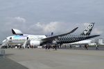 F-WWCF @ EDDB - Airbus A350-941 Airspace Explorer (cabin technology demonstrator) at ILA 2022, Berlin - by Ingo Warnecke