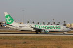 F-HTVK @ LMML - B737-800 F-HTVK Transavia France - by Raymond Zammit