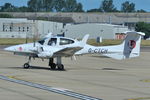 G-CTCH @ EGSH - Leaving Norwich for Cranfield. - by keithnewsome