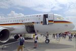 15 03 @ EDDB - Airbus ACJ319 (A319-133/CJ) Open Skies / Offener Himmel conversion of the Luftwaffe Flugbereitschaft BMVg (German air force VIP-Flight) at ILA 2022, Berlin